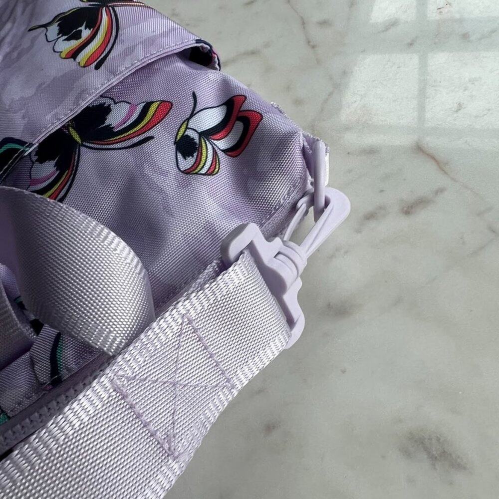 Vera Bradley ReActive Tote in Lavender Butterfly - Picture 8 of 11